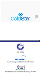Mobile Screenshot of coldstarlogistics.com